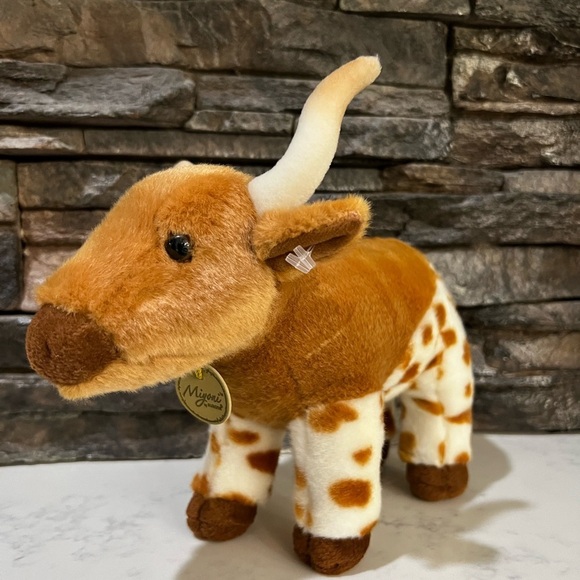 PLUSH STUFFED BULL TOY NWOT new without tags!! - Picture 4 of 11